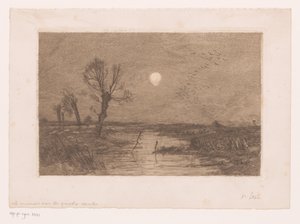 Palude con quattro salici da Jules Guiette