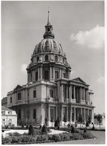 Facciata della Chiesa di San Luigi, Dome des Invalides da Jules Hardouin Mansart