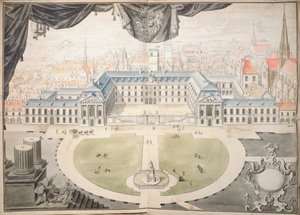 Progetto per il restauro del Palazzo dei Duchi di Borgogna a Digione, 1698