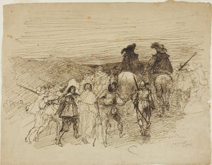 Truppe in marcia da Jules Jacquet