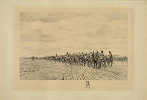 Napoleone Bonaparte ad Austerlitz, 1894 da Jules Jacquet