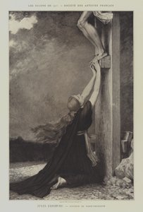 Dolore di Maria Maddalena da Jules Joseph (after) Lefebvre