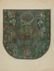 Coperta ricamata da Jules Lefevere
