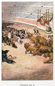 Giochi romani, illustrazione per "L