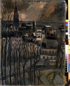Strada Montagne de la Cour (a Bruxelles?) da Jules Marie Canneel