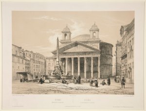 Roma, Pantheon di da Jules Monthelier