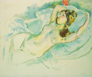 Donna nuda sdraiata, 1920-1925