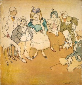 Personaggi e Cani, c.1906