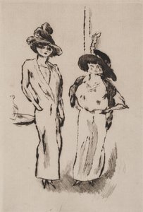 Due donne al ballo, c.1910