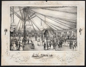 Festa data a Tivoli in favore dei pensionati della vecchia lista civile il 3 giugno 1840, 1840 da Jules Platier