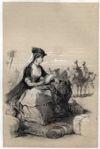 Ritratto di Lady Mary Wortley Montagu (1689 - 1762), scrittrice britannica