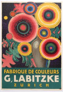 Labitzke Colour Paints Zurigo, 1916 da Jules de Praetere