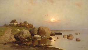 Un villaggio di pescatori, 1892