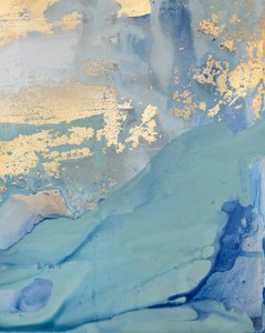 Paesaggio ondulato dorato da Julia Contacessi