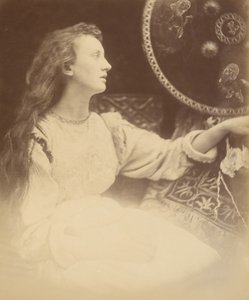 Elaine la fanciulla del giglio di Astolat, 1874 da Julia Margaret Cameron