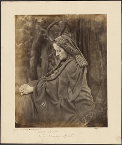 Lady Elcho come una Sibilla cumeana da Julia Margaret Cameron
