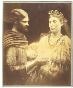 Lancillotto e Ginevra, c.1873 da Julia Margaret Cameron
