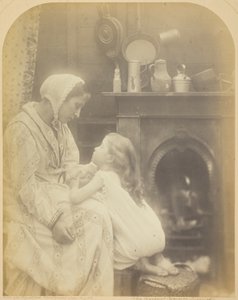 Signora Rachael Gurney ("Che Dio porti il padre a casa sano e salvo", "Tre pescatori andarono a navigare nel profondo") da Julia Margaret Cameron
