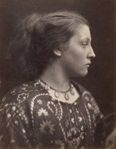 Saffo, 1865 da Julia Margaret Cameron