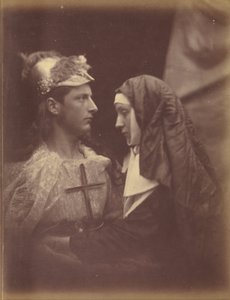 Sir Galahad e La Suora Pallida da Julia Margaret Cameron