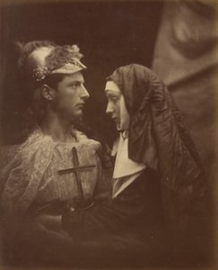 Sir Galahad e la suora pallida da Julia Margaret Cameron