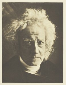 Sir John Herschel, 1867, stampato ottobre 1890 da Julia Margaret Cameron