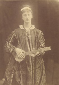 "Le lacrime dal profondo di una divina disperazione salgono nel cuore e si raccolgono negli occhi". da Julia Margaret Cameron