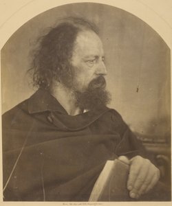 Il Monaco Sporco, Alfred Tennyson da Julia Margaret Cameron