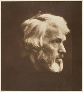 Thomas Carlyle, 1867, stampato 1875 da Julia Margaret Cameron