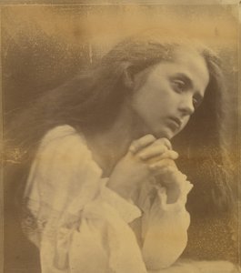 Giovane ragazza in preghiera da Julia Margaret Cameron