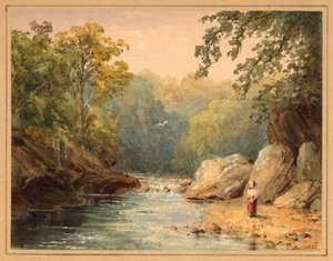 Sul Emmet Burn, sul North Tyne da Julia Swinburne