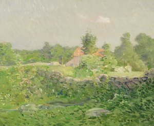 Paesaggio e fattoria da Julian Alden Weir