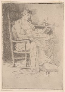 Madre e figlio, n. 2 da Julian Alden Weir