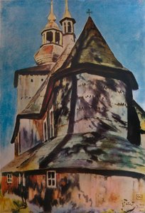 Chiesa vicino a Cracovia