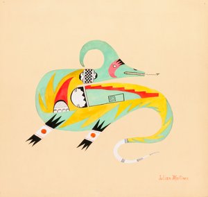 Avanyu, ca. 1923 da Julian Martinez