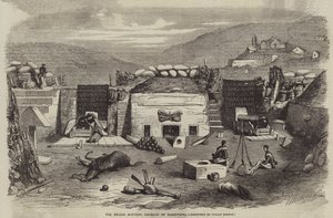 La batteria del ponte, porto di Sebastopoli da Julian Portch