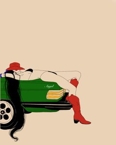 Stile automobilistico Red Hat da Juliana Kokolari