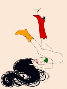 Martini capovolto da Juliana Kokolari