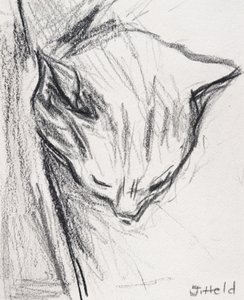 Gatto che dorme, 2015 da Julie Held