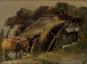 Estone: "Paesaggio italiano con asino".