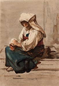 Donna italiana da Julie Wilhelmine Hagen Schwarz