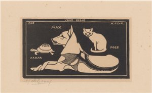 Akbar, Max, Poes da Julie de Graag (signed by artist)