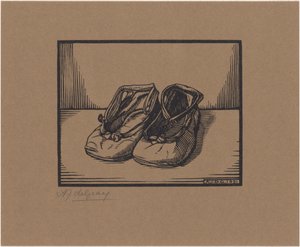 Paar di scarpe da Julie de Graag (signed by artist)