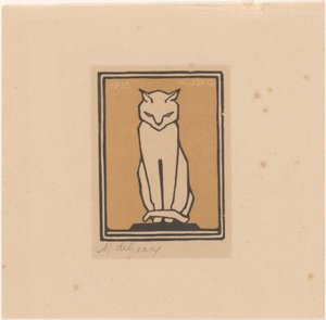 Gatto seduto