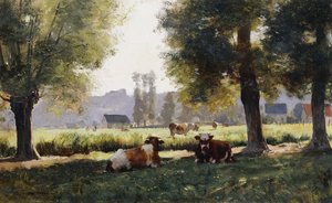 Prateria ad Arques-la-Bataille, Normandia da Julien Dupre