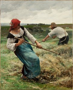 I mietitori, 1888 da Julien Dupre