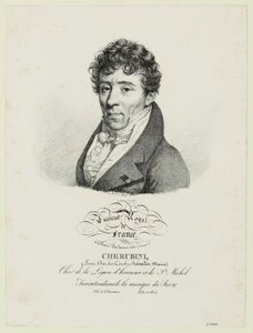 Cherubini, (Louis, Charles, Zénobi, Salvador, Marie) da Julien Leopold Boilly