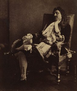 Il signor Leroux nel ruolo di Alceste in Le Misanthrope, metà degli anni 1850 da Julien Vallou de Villeneuve