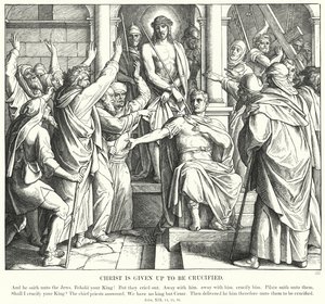 Cristo è consegnato per essere crocifisso da Julius (after) Schnorr von Carolsfeld
