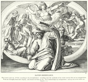 Il pentimento di Davide (incisione)